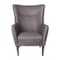 Flash Furniture Dark Gray Faux Leather Wingback Accent Chair QY-B235-DGY-GG - alternate 10